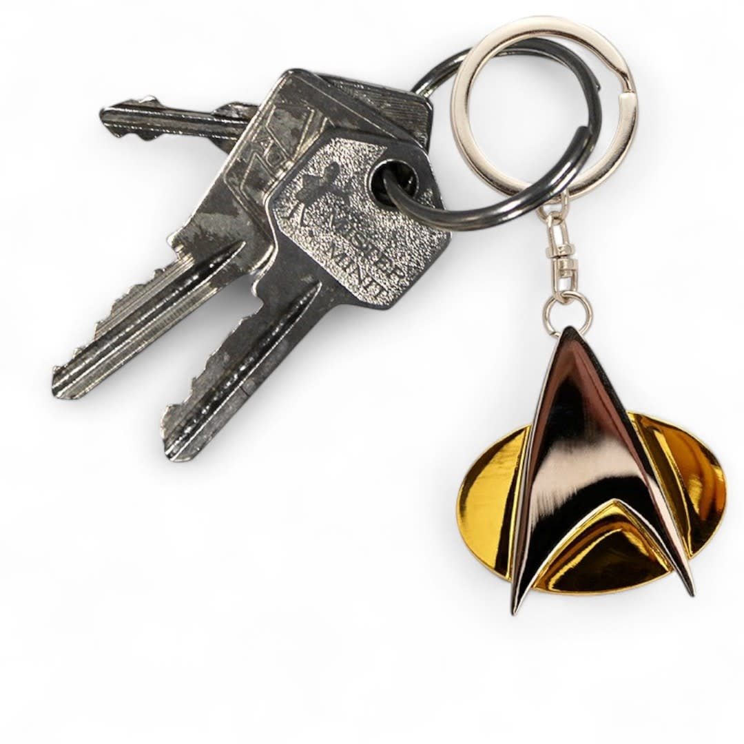 STAR TREK - 3D "Communicator Badge" Keychains - Fans Geek Store