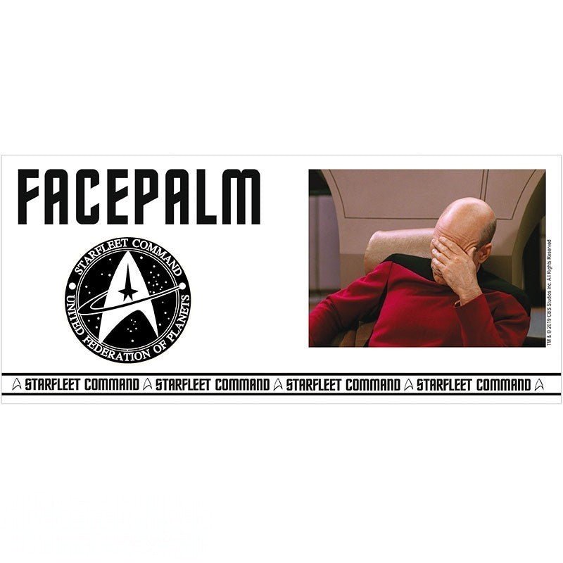 Star Trek Facepalm Sublimatie Mok 320 ml - Fans Geek Storeproduct_typeABYstyle