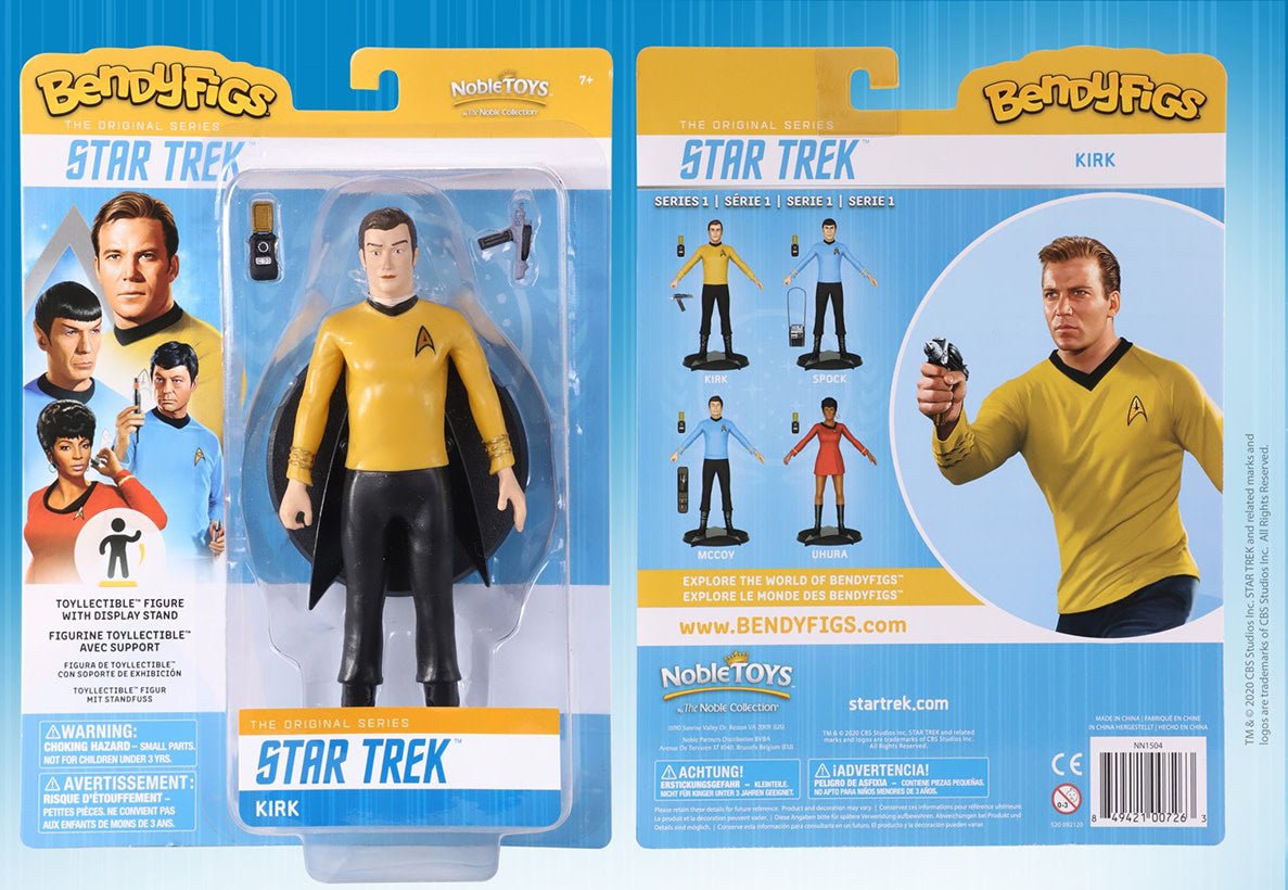 Star Trek: Kirk Bendyfig - Fans Geek Store