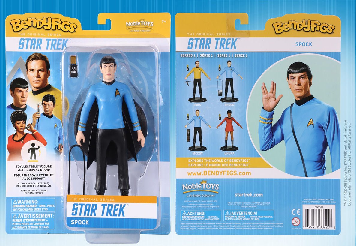 Star Trek: Spock Bendyfig - Fans Geek Store