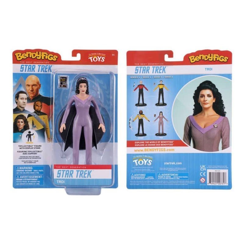Star trek: Counselor Troi - Bendyfigs™ - Fans Geek Store
