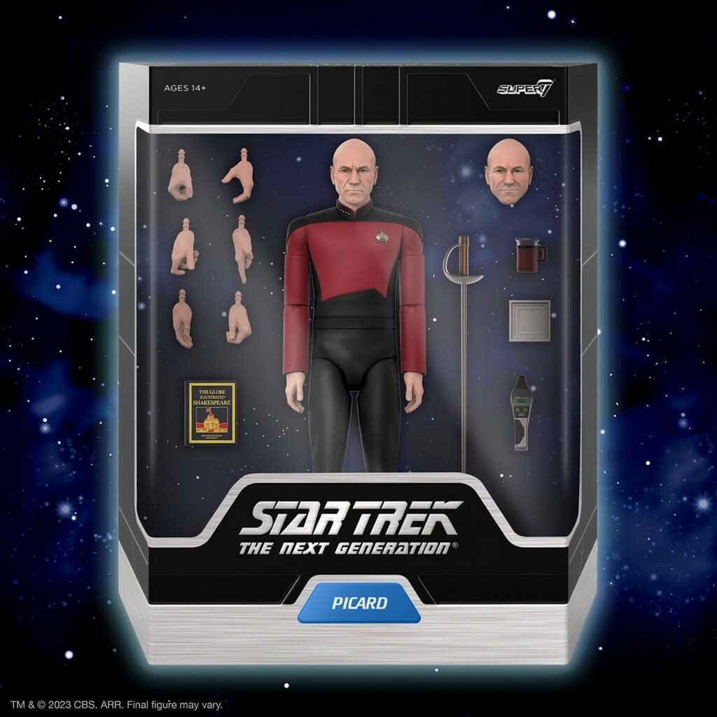 Star Trek: The Next Generation - Ultimates Wave 2 - Captain Picard 7 inch Action Figure - Fans Geek Store