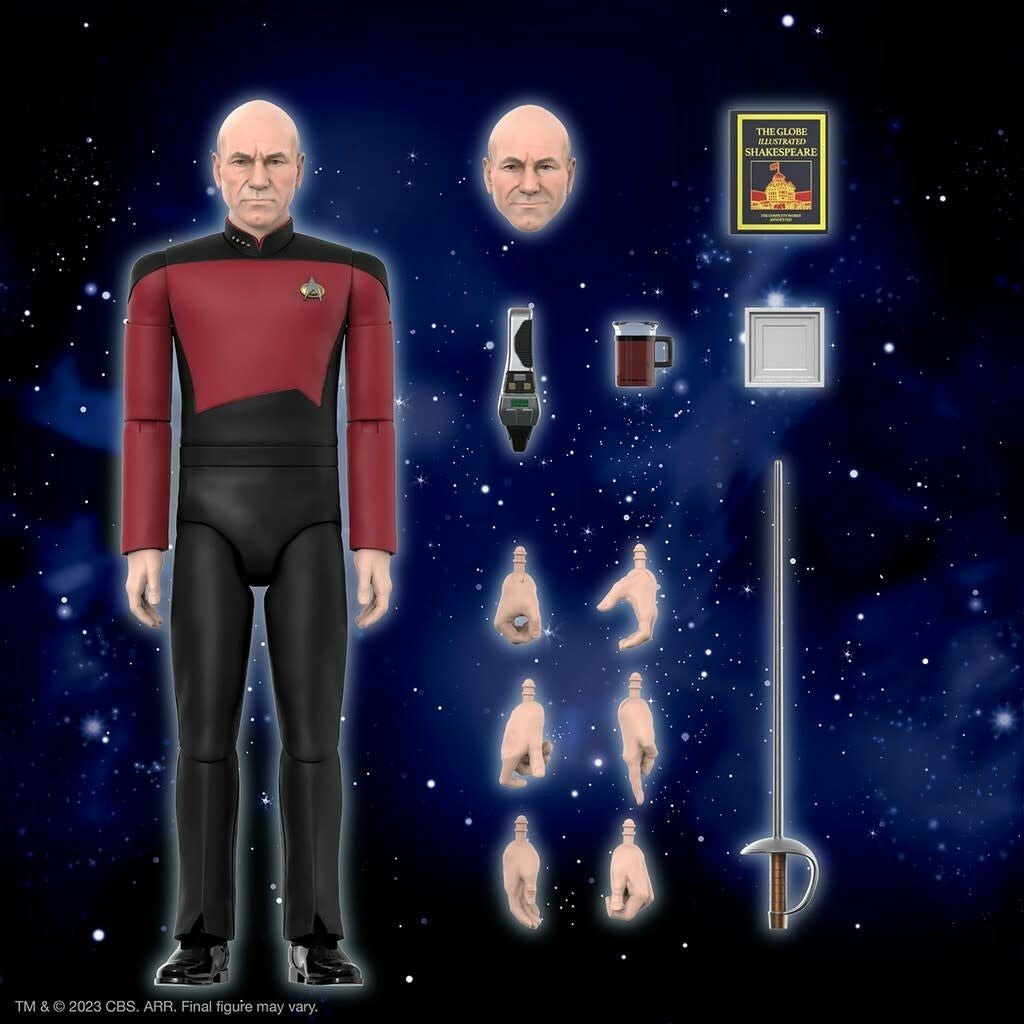 Star Trek: The Next Generation - Ultimates Wave 2 - Captain Picard 7 inch Action Figure - Fans Geek Store