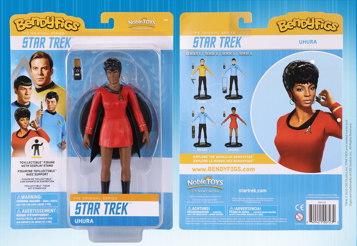 Star Trek: Uhura Bendyfig - Fans Geek Store