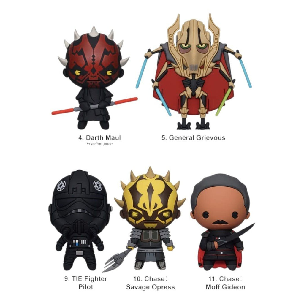 Star Wars 3D PVC Bag Clips Year of the Dark Side Series 1 - Fans Geek Store