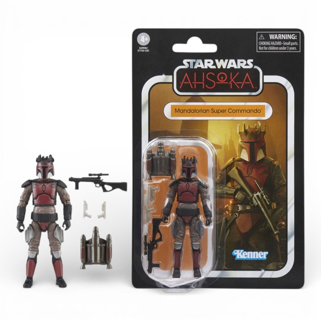 Star Wars: Ahsoka Vintage Collection Action Figure Mandalorian Super Commando 10 cm - Fans Geek Storeproduct_typeFans Geek Store