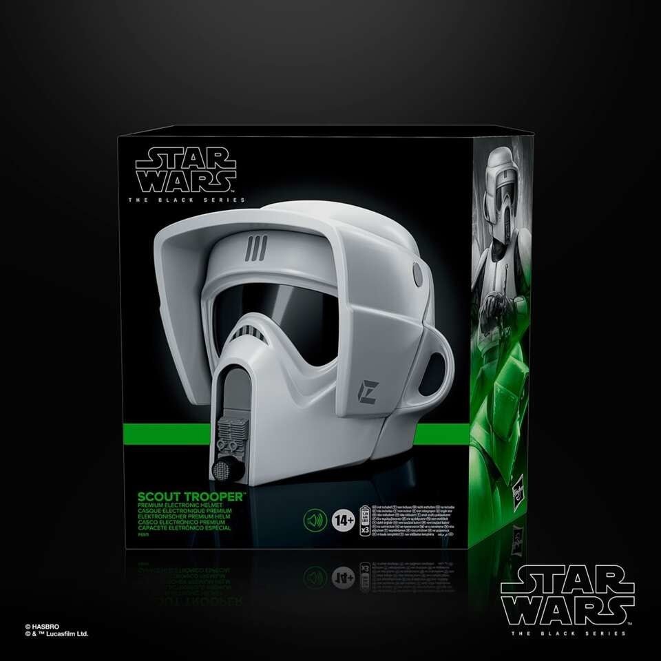 Star Wars: Black Series - Electronic Helmet Scout Trooper - Fans Geek Store