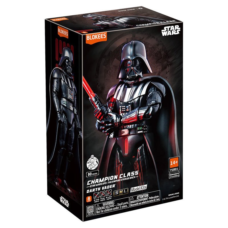Star Wars Champion Class Darth Vader Figuur 16 cm - Blokees Snap-Fit Modelkit - Fans Geek Storeproduct_typeBLOKEES