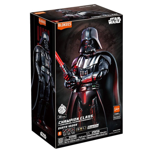 Star Wars Champion Class Darth Vader Figuur 16 cm - Blokees Snap-Fit Modelkit - Fans Geek Storeproduct_typeBLOKEES