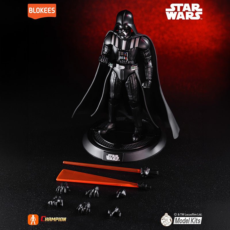 Star Wars Champion Class Darth Vader Figuur 16 cm - Blokees Snap-Fit Modelkit - Fans Geek Storeproduct_typeBLOKEES