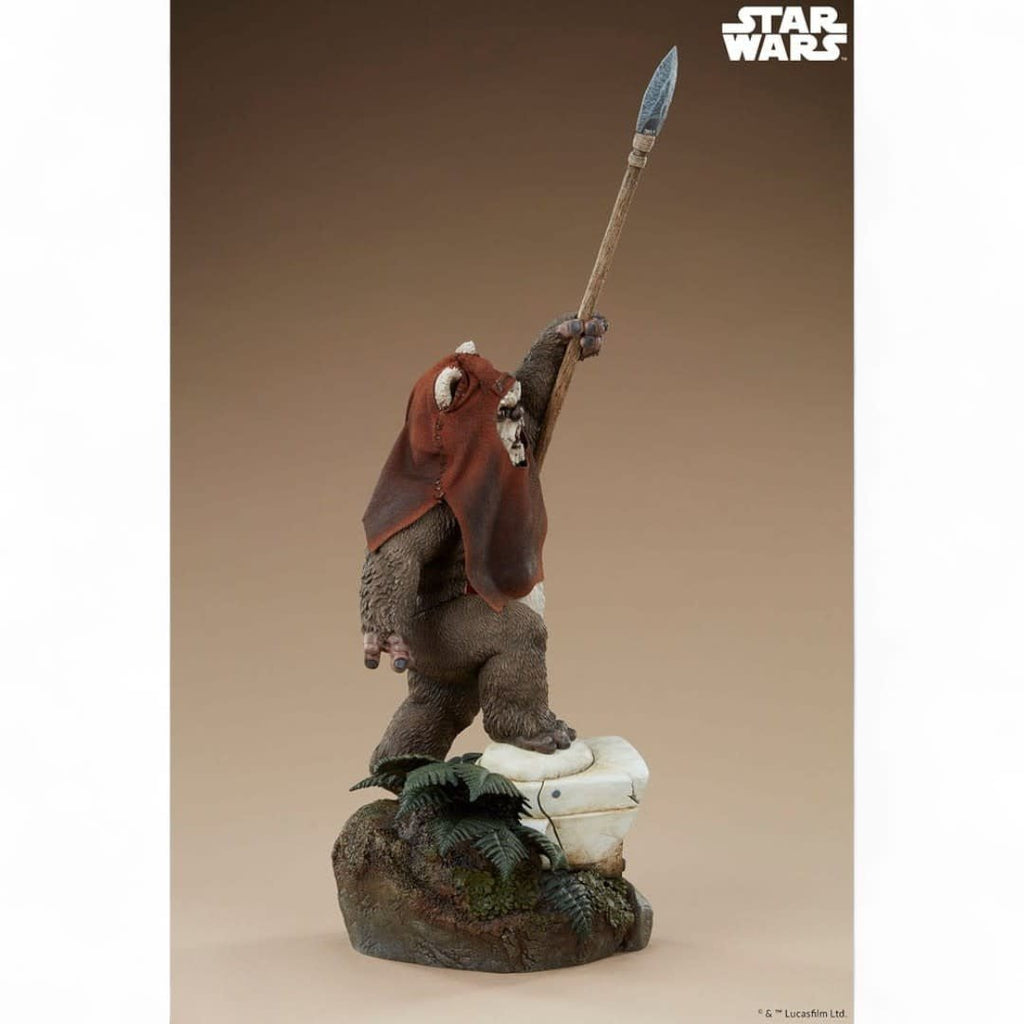 Star Wars: Episode VI - Return of the Jedi Premium Format Statue Wicket - Fans Geek Store
