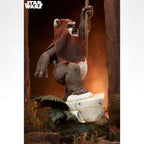 Star Wars: Episode VI - Return of the Jedi Premium Format Statue Wicket - Fans Geek Store