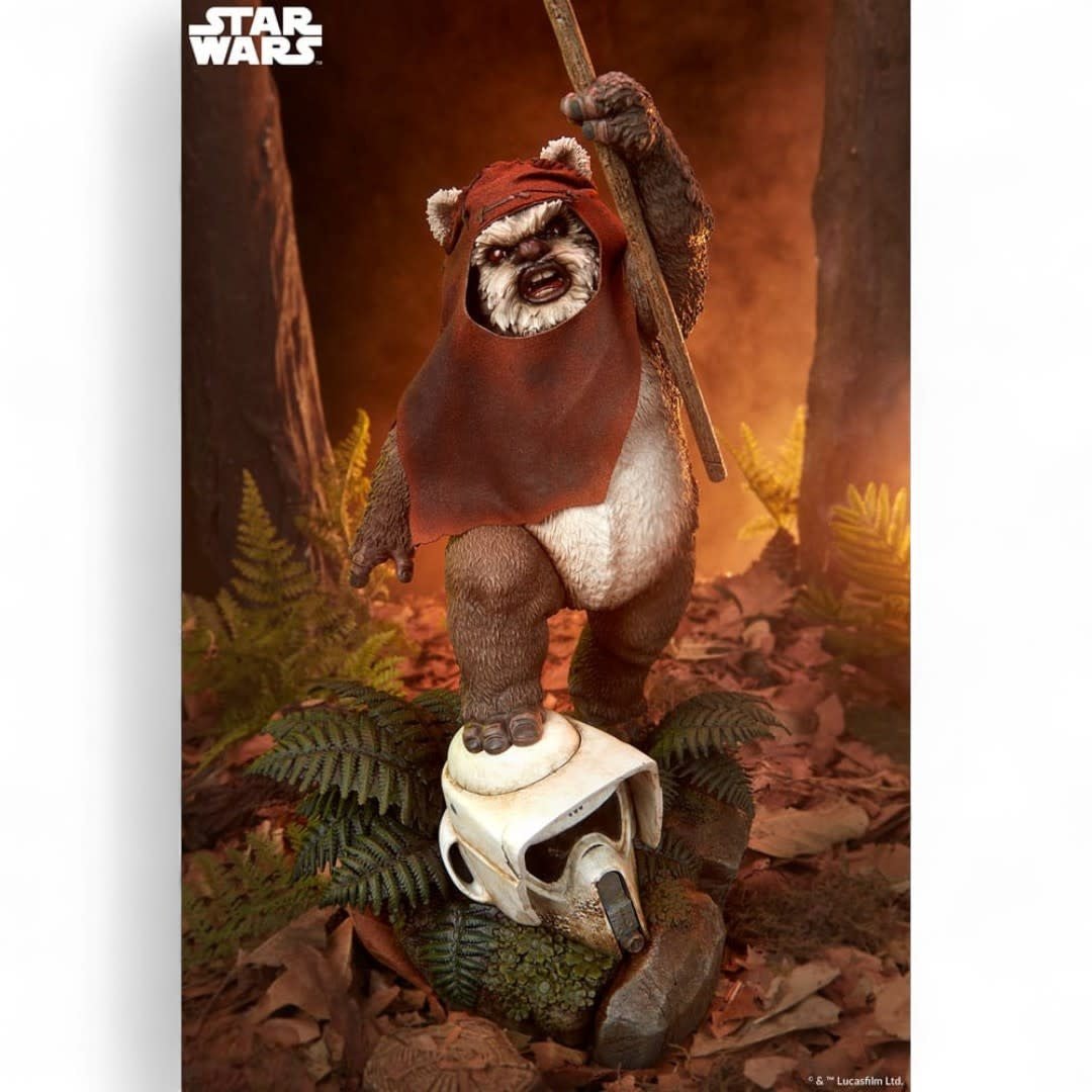 Star Wars: Episode VI - Return of the Jedi Premium Format Statue Wicket - Fans Geek Store