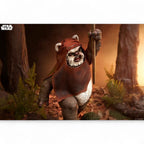 Star Wars: Episode VI - Return of the Jedi Premium Format Statue Wicket - Fans Geek Store