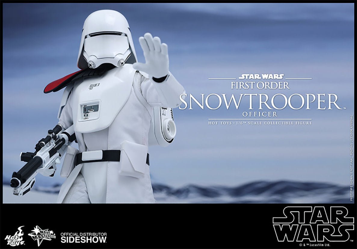 Star Wars: Episode VII - First Order Snowtrooper Officer 1:6 figure - Fans Geek Store