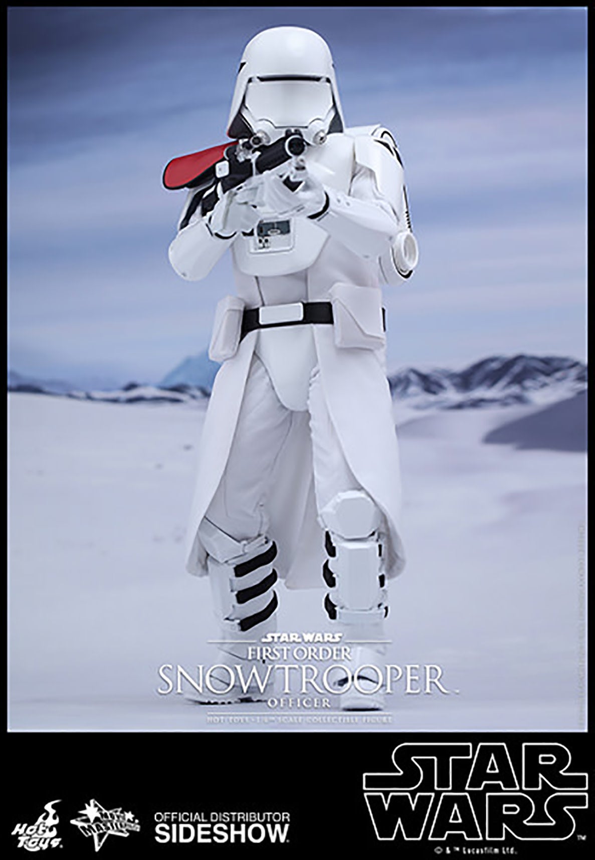 Star Wars: Episode VII - First Order Snowtrooper Officer 1:6 figure - Fans Geek Store