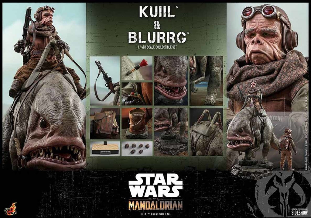 Star Wars: Kuiil and Blurgg 1:6 Scale Figure Set - Fans Geek Store