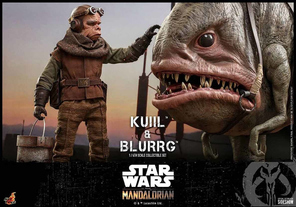Star Wars: Kuiil and Blurgg 1:6 Scale Figure Set - Fans Geek Store