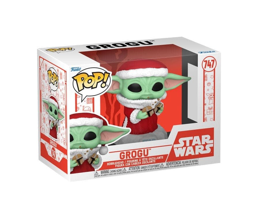 Star Wars: Mandalorian POP! Vinyl Figure Holiday Grogu 9 cm - Fans Geek Storeproduct_typeFunko