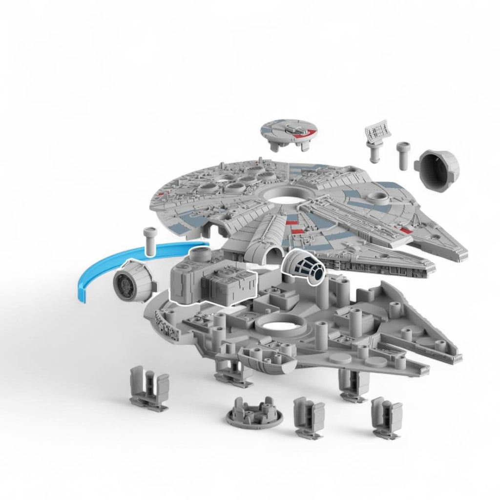 Star Wars Model Kit 1/164 Millennium Falcon - Fans Geek Store
