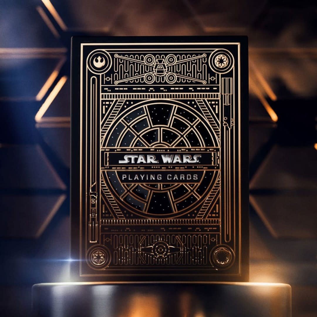 Star Wars Playing Cards Gold Version - Fans Geek Store