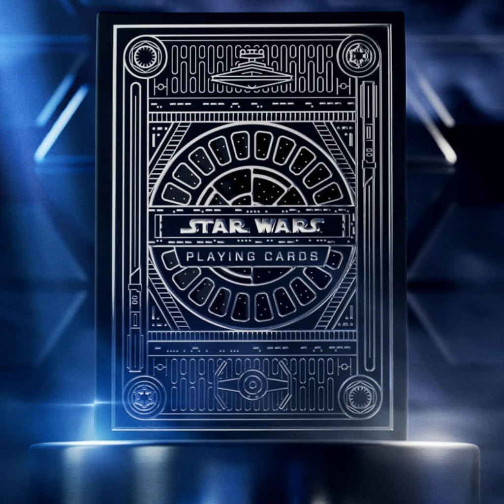 Star Wars Playing Cards Silver Edition Dark Side - Fans Geek Store