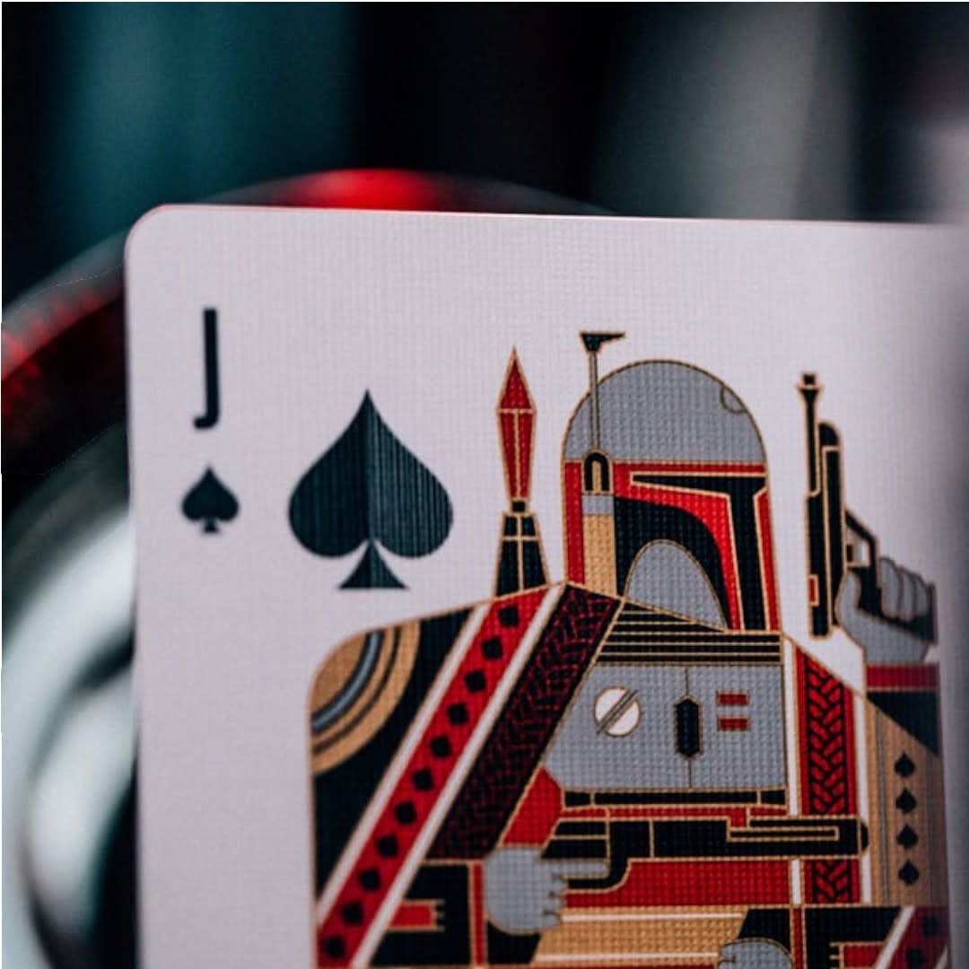 Star Wars Playing Cards Silver Edition Dark Side - Fans Geek Store