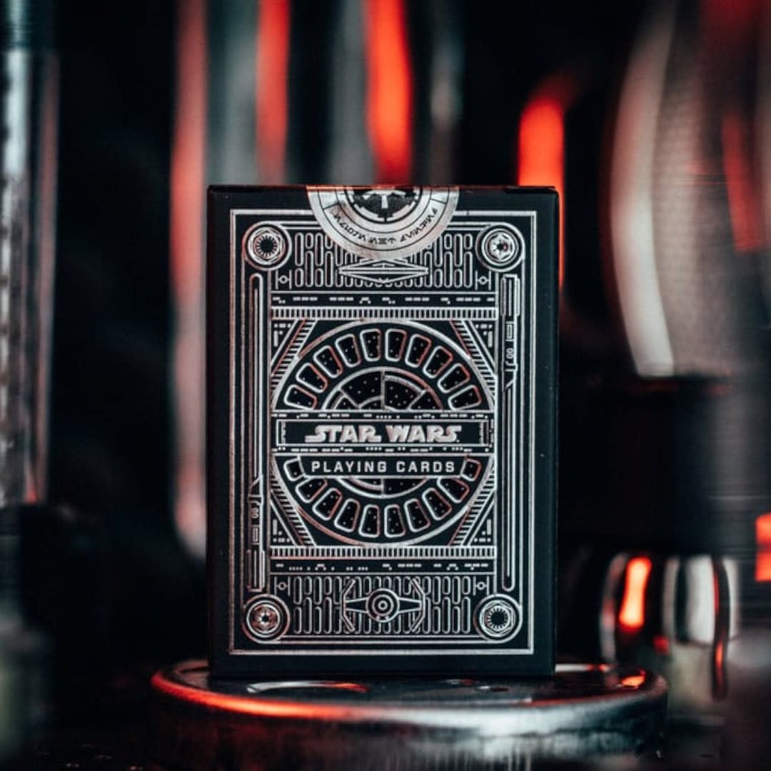 Star Wars Playing Cards Silver Edition Dark Side - Fans Geek Store