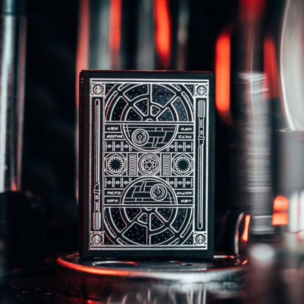 Star Wars Playing Cards Silver Edition Dark Side - Fans Geek Store