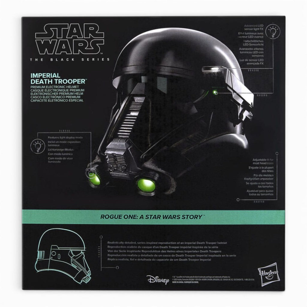Star Wars: Rogue One Black Series Electronic Helmet Imperial Death Trooper - Fans Geek Storeproduct_typeFans Geek Store