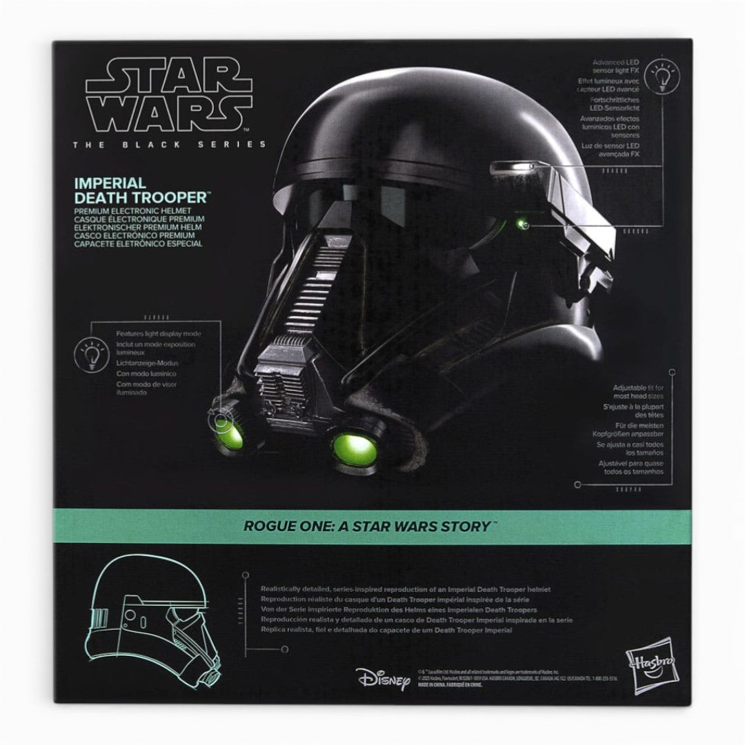 Star Wars: Rogue One Black Series Electronic Helmet Imperial Death Trooper - Fans Geek Storeproduct_typeFans Geek Store