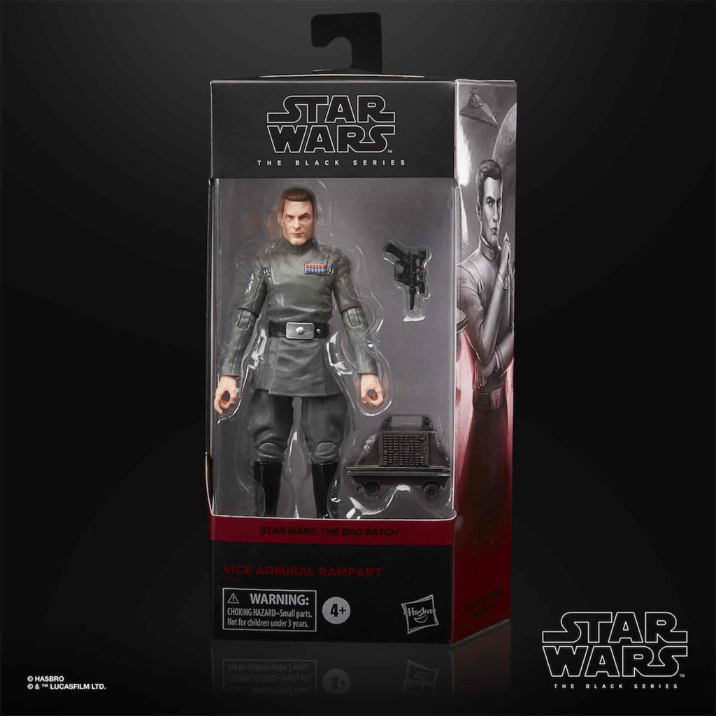 Star Wars: The Bad Batch - The Black Series Action Figure 2021 Vice Admiral Rampart - Fans Geek Store