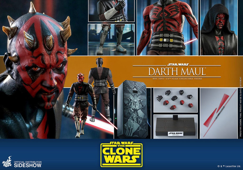 Star Wars: The Clone Wars - Darth Maul 1:6 Scale Figure - Fans Geek Store