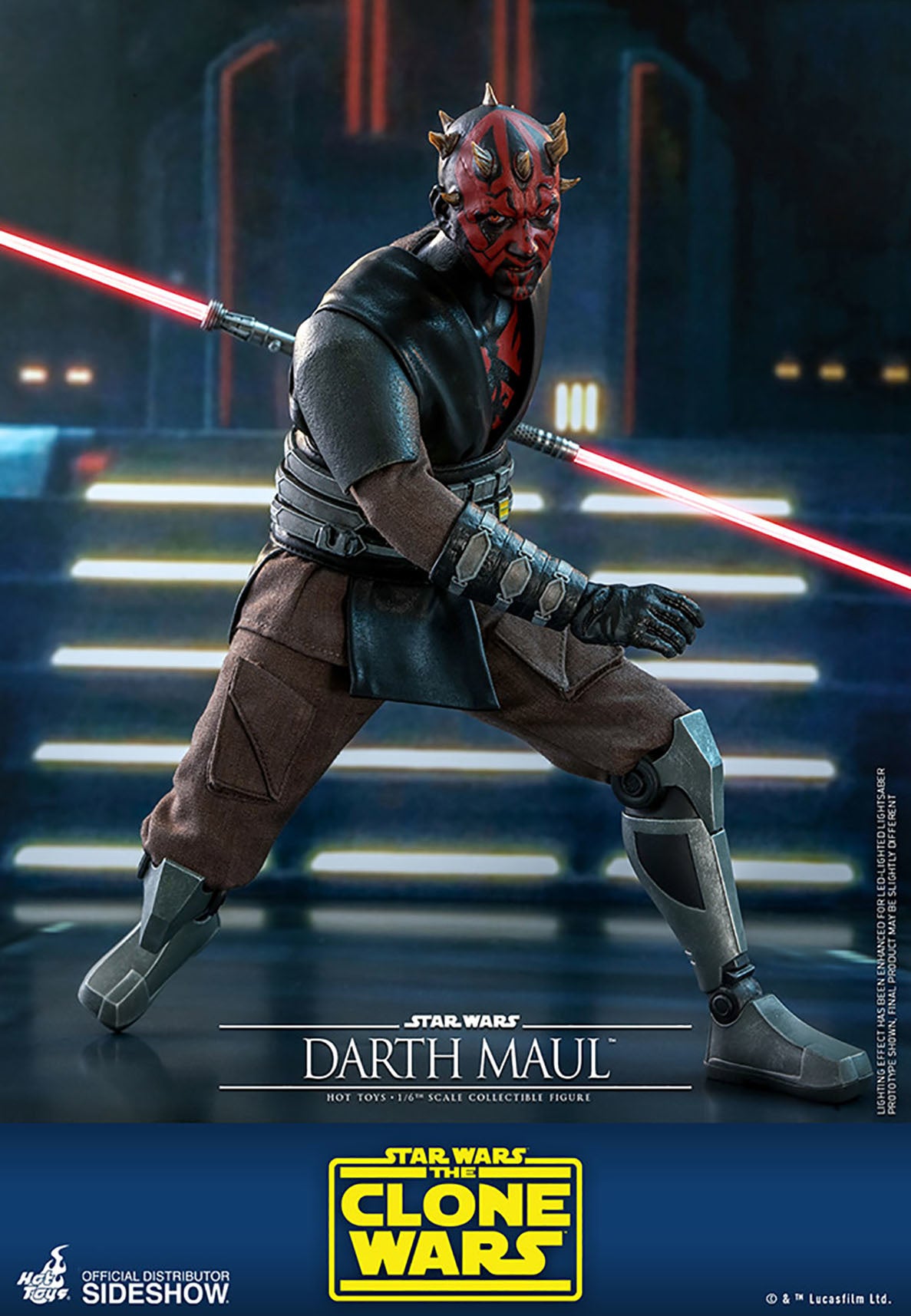 Star Wars: The Clone Wars - Darth Maul 1:6 Scale Figure - Fans Geek Store