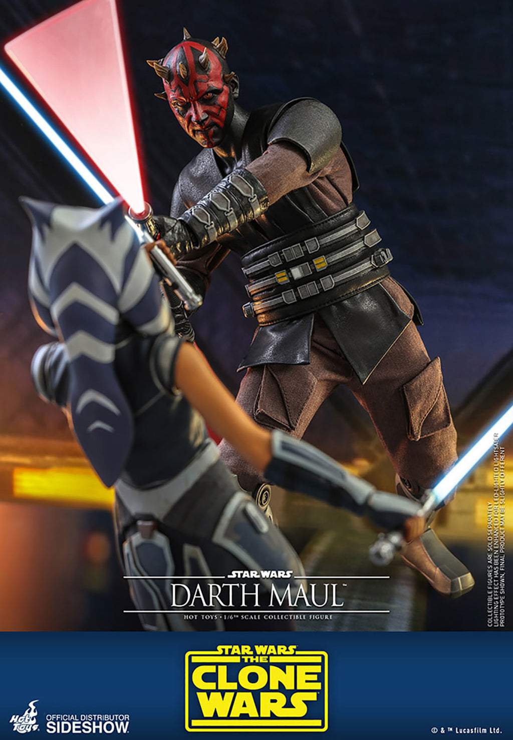 Star Wars: The Clone Wars - Darth Maul 1:6 Scale Figure - Fans Geek Store