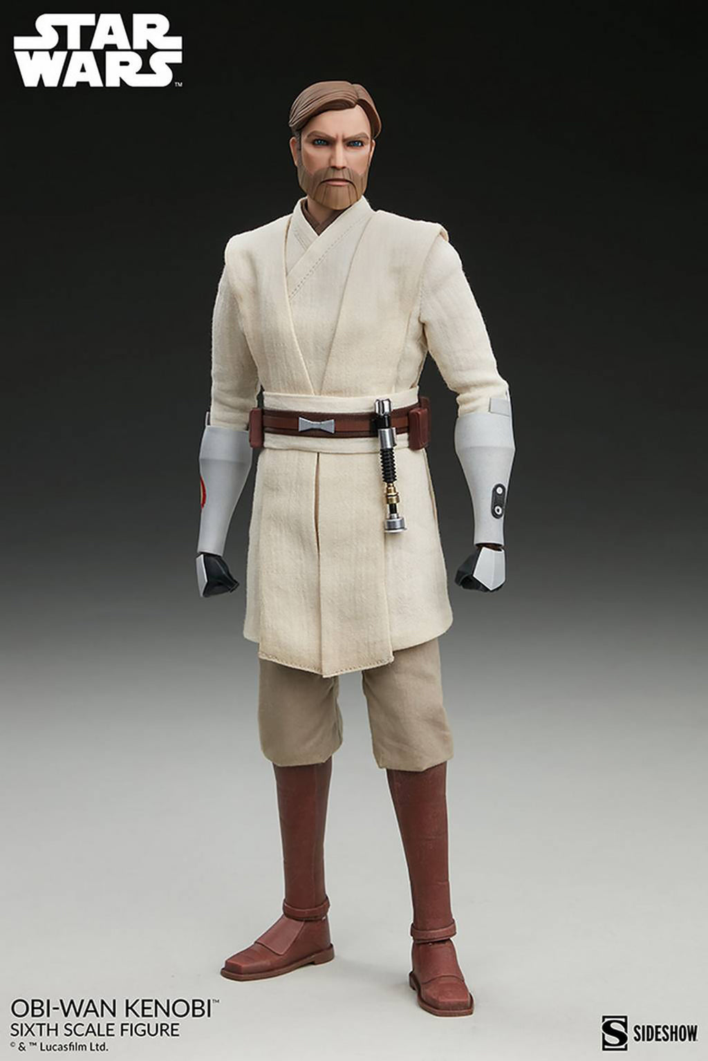 Star Wars: The Clone Wars - Obi - Wan Kenobi 1:6 Scale Figure - Fans Geek Store