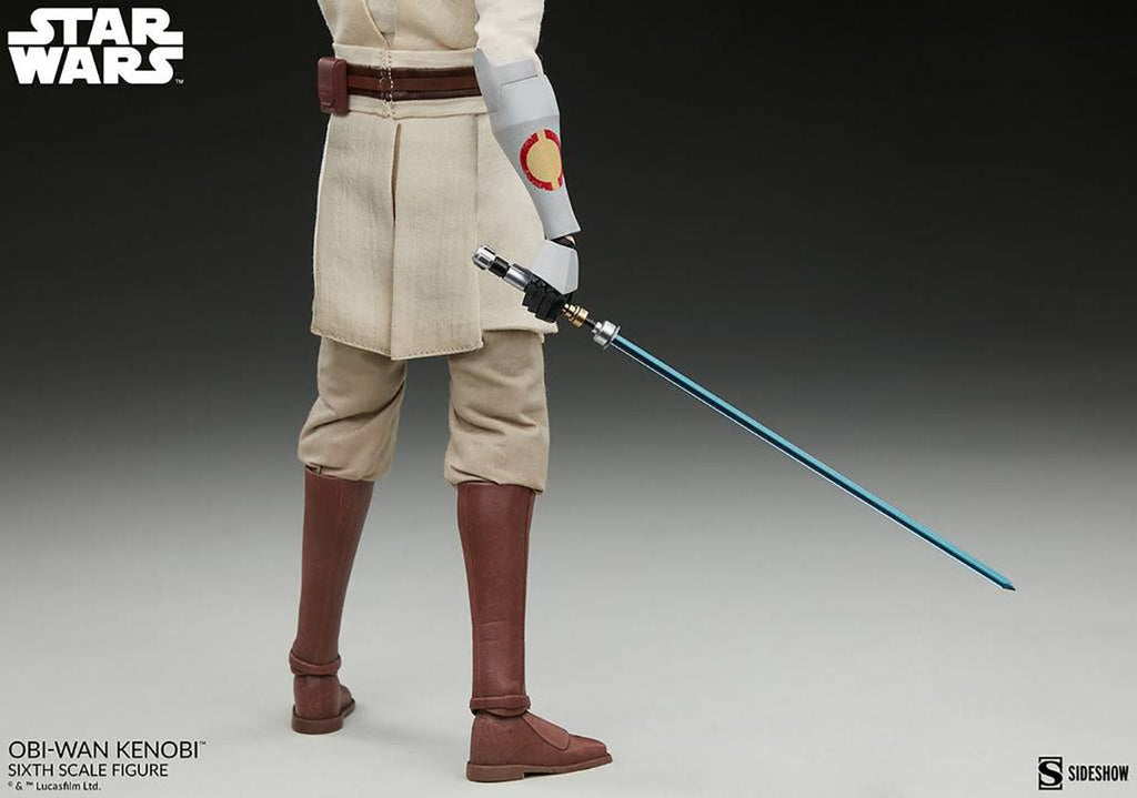Star Wars: The Clone Wars - Obi - Wan Kenobi 1:6 Scale Figure - Fans Geek Store