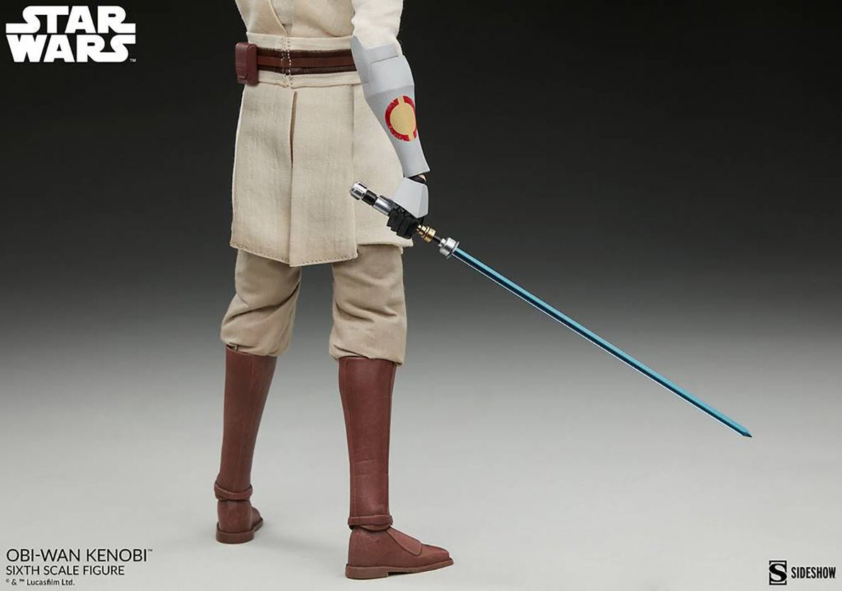Star Wars: The Clone Wars - Obi - Wan Kenobi 1:6 Scale Figure - Fans Geek Store