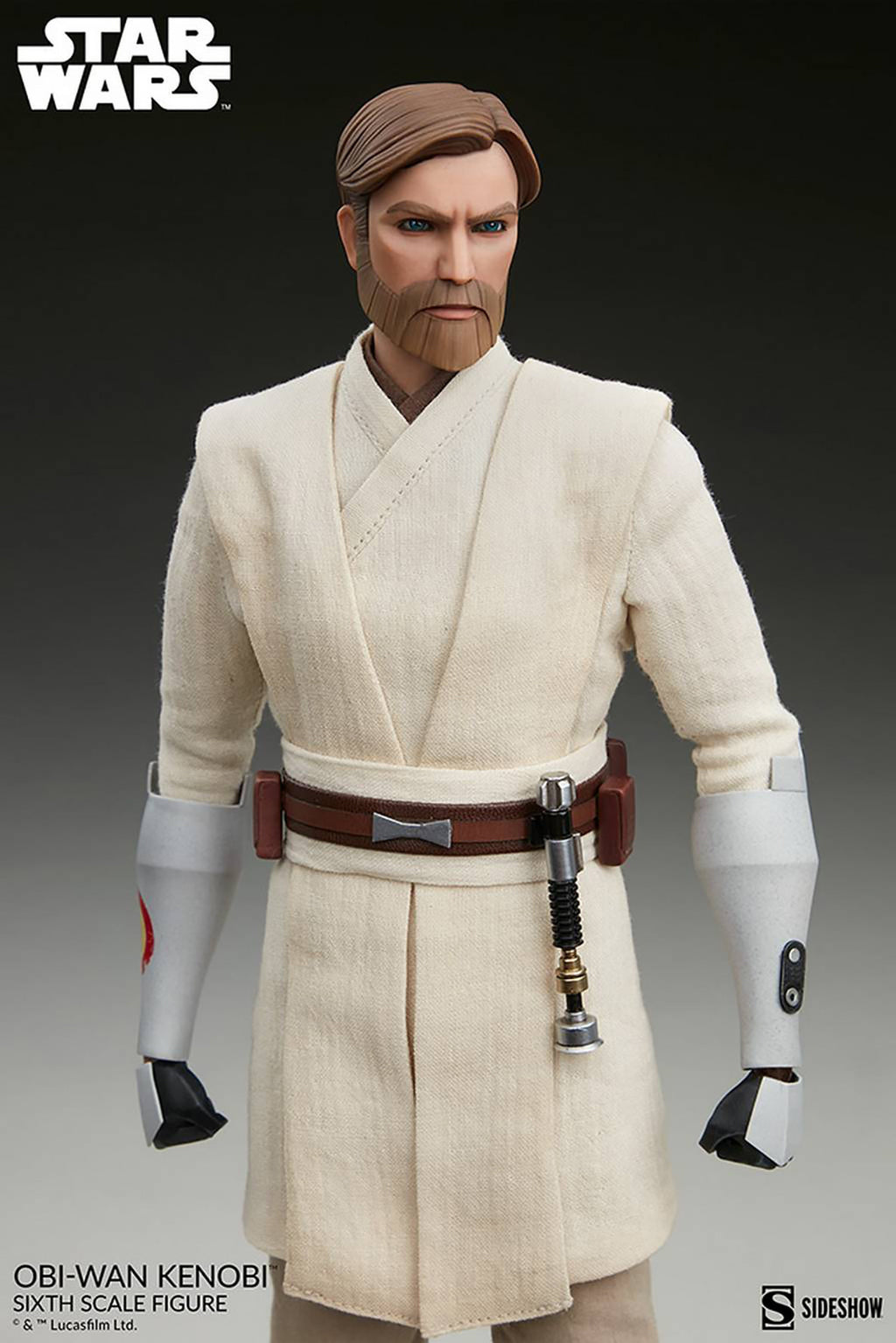 Star Wars: The Clone Wars - Obi - Wan Kenobi 1:6 Scale Figure - Fans Geek Store
