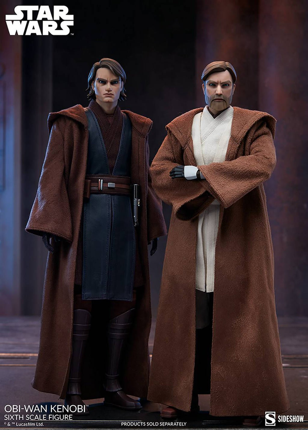 Star Wars: The Clone Wars - Obi - Wan Kenobi 1:6 Scale Figure - Fans Geek Store