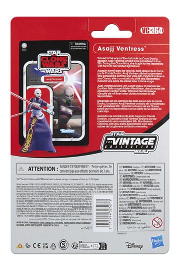Star Wars: The Clone Wars Vintage Collection Action Figure Asajj Ventress 10 cm - Fans Geek Storeproduct_typeHasbro