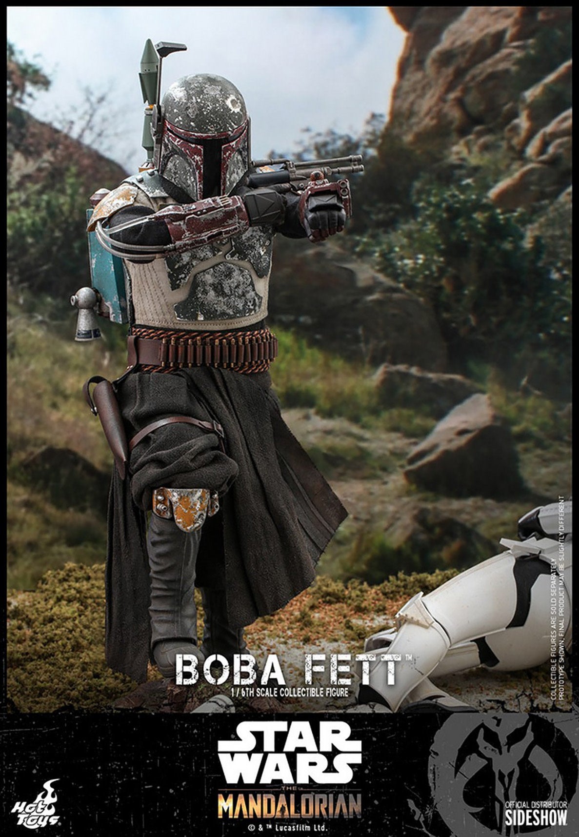 Star Wars: The Mandalorian - Boba Fett 1:6 Scale Figure - Fans Geek Store