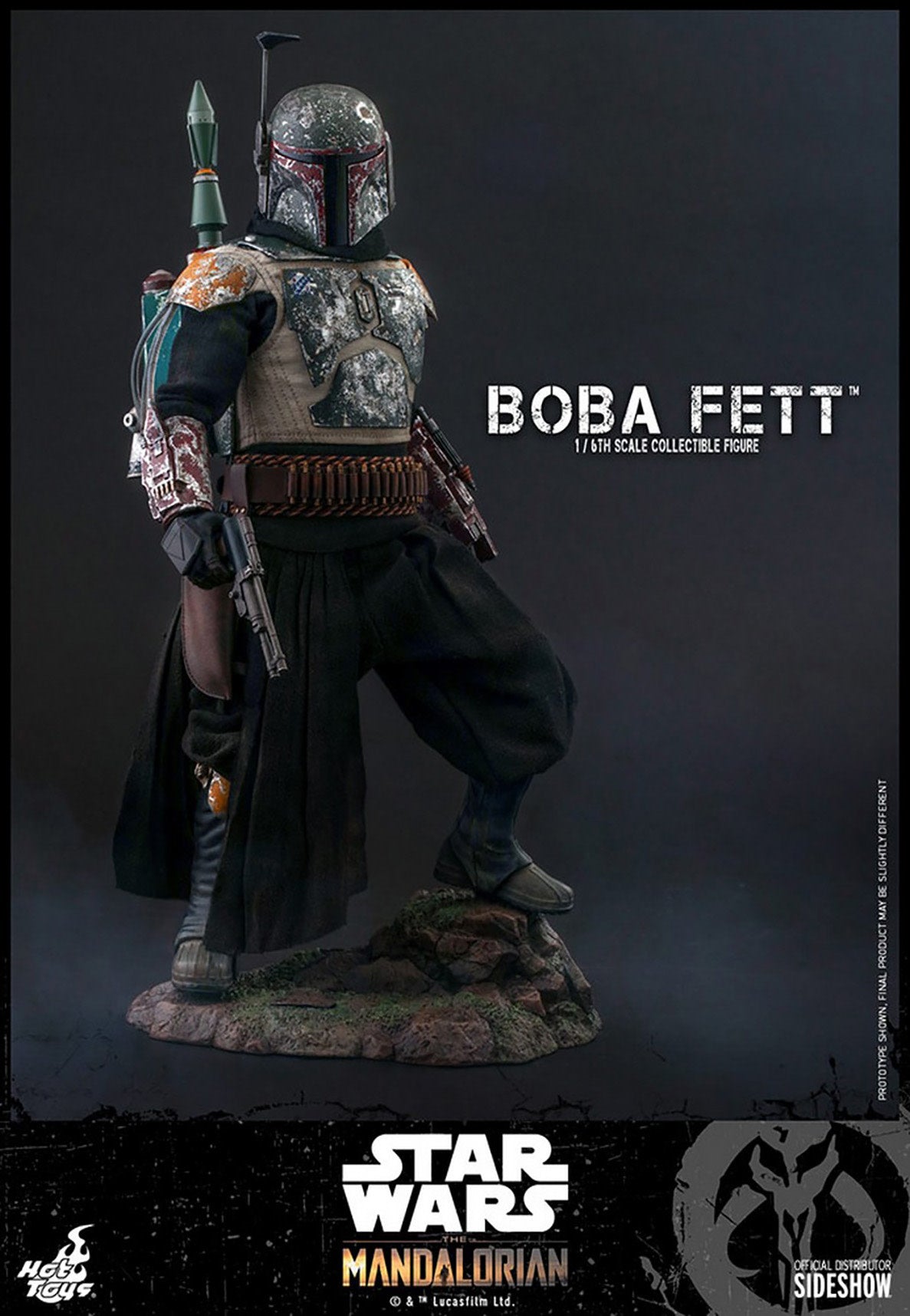 Star Wars: The Mandalorian - Boba Fett 1:6 Scale Figure - Fans Geek Store