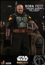 TOONMODEL: Star Wars: The Mandalorian - Boba Fett Repaint Armor and Throne 1:6 Scale Figure Set - Fans Geek Store