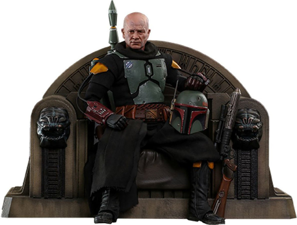 TOONMODEL: Star Wars: The Mandalorian - Boba Fett Repaint Armor and Throne 1:6 Scale Figure Set - Fans Geek Store