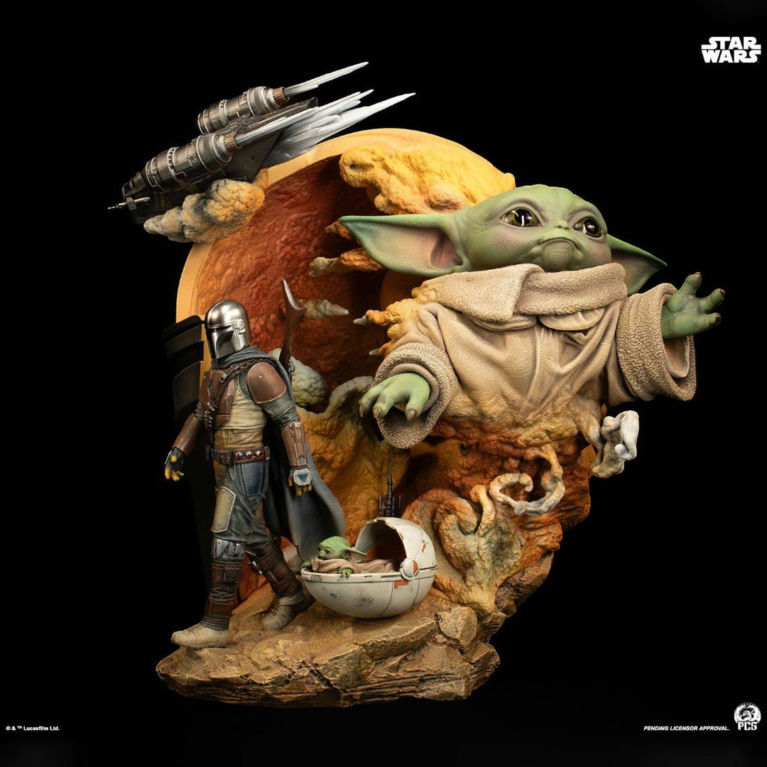 Star Wars: The Mandalorian Fine Art Bust 41 cm - Fans Geek Storeproduct_typePremium Collectibles Studio