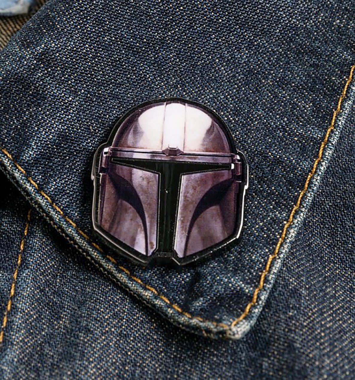 Star Wars: The Mandalorian - Mandalorian Enamel Pin Badge - Fans Geek Store