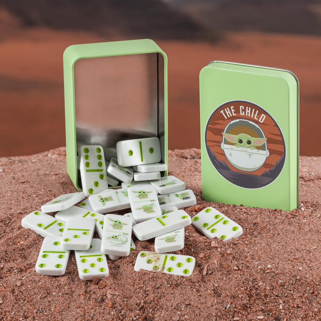 Star Wars: The Mandalorian - The Child Dominoes with Storage Tin - Fans Geek Store