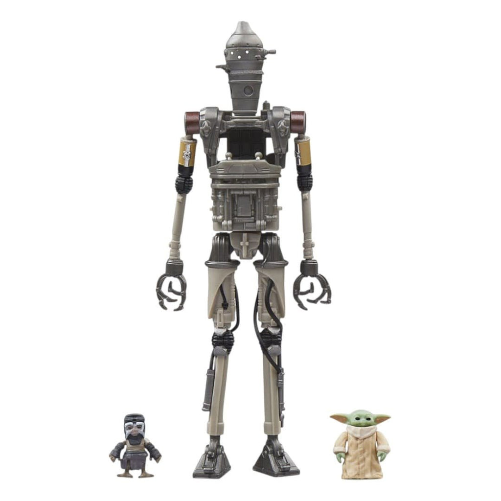 Star Wars: The Mandalorian Vintage Collection Action Figure 3 - Pack IG - 12, Grogu & Anzellan - Fans Geek Store