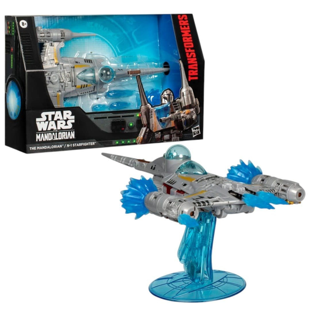 Star Wars x Transformers Action Figure The Mandalorian / N - 1 Starfighter - Fans Geek Store